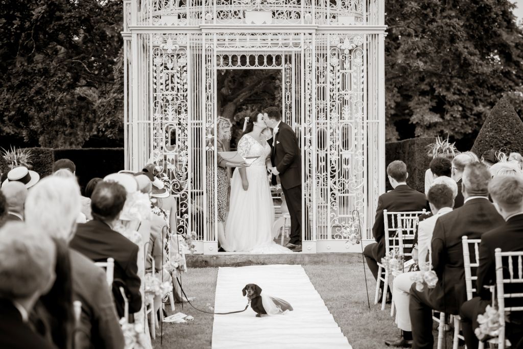 Chenies Manor wedding ceremony